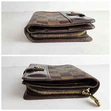 Load image into Gallery viewer, Authentic Damier Ebene Compact Zippy