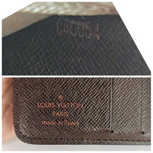 Load image into Gallery viewer, Authentic Damier Ebene Compact Zippy