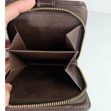 Load image into Gallery viewer, Authentic Damier Ebene Compact Zippy