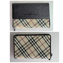Load image into Gallery viewer, AuthenticBurberry Trifold Wallet