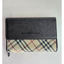 Load image into Gallery viewer, AuthenticBurberry Trifold Wallet