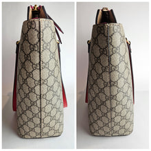 Load image into Gallery viewer, Authentic G G Supreme Zipper Tote