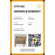 Load image into Gallery viewer, Authentic Damier Azur Siracusa PM