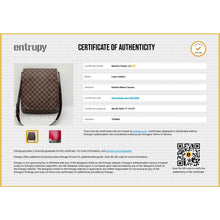 Load image into Gallery viewer, Authentic Damier Ebene Musette Salsa GM