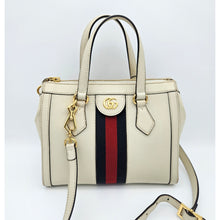 Load image into Gallery viewer, Authentic G G Web Ophidia Small Off-white