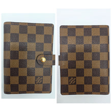 Load image into Gallery viewer, Authentic Damier Ebene Agenda PM
