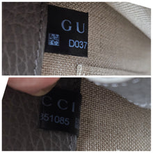 Load image into Gallery viewer, Authentic G G Interlocking G Shoulder Bag Gray