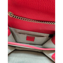 Load image into Gallery viewer, Authentic G G Interlocking G Shoulder Bag Red