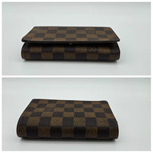 Load image into Gallery viewer, Authentic Damier Ebene Porte Monnaie Tresor