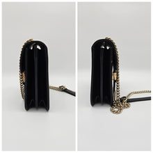 Load image into Gallery viewer, Authentic G G Interlocking G Shoulder Bag Black