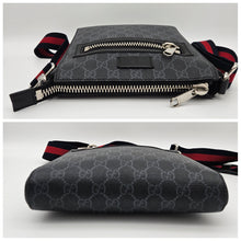 Load image into Gallery viewer, Authentic G G Plus/G G Supreme Shoulder Bag Dark Gray
