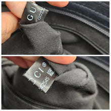 Load image into Gallery viewer, Authentic G G Supreme Navy Blue Shoulder Bag
