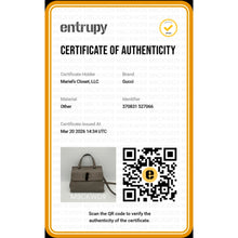 Load image into Gallery viewer, Authentic G G Bamboo Top Handle leather