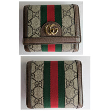 Load image into Gallery viewer, Authentic G G Ophidia Bifold Wallet
