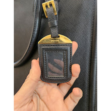 Load image into Gallery viewer, Authentic PradaSaffiano Tote Bag Black white