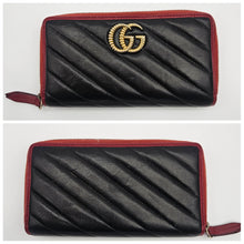Load image into Gallery viewer, Authentic G G Leather Continental wallet