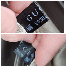 Load image into Gallery viewer, Authentic G G Interlocking G Shoulder Bag Gray