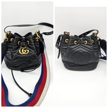 Load image into Gallery viewer, Authentic G G Marmont Bucket Bag