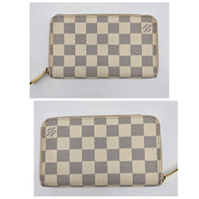 Load image into Gallery viewer, Authentic Damier Azur Compact Zippy Wallet