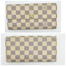 Load image into Gallery viewer, Authentic Damier Azur Sarah Wallet