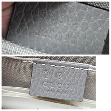 Load image into Gallery viewer, Authentic G G Interlocking G Shoulder Bag Gray