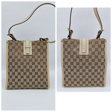 Load image into Gallery viewer, Authentic Vintage G G Handbag Off-White