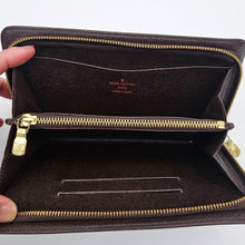 Load image into Gallery viewer, Authentic Damier Ebene Zippy Wallet vintage