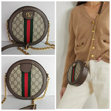 Load image into Gallery viewer, Authentic G G Round Ophidia Shoulder Bag
