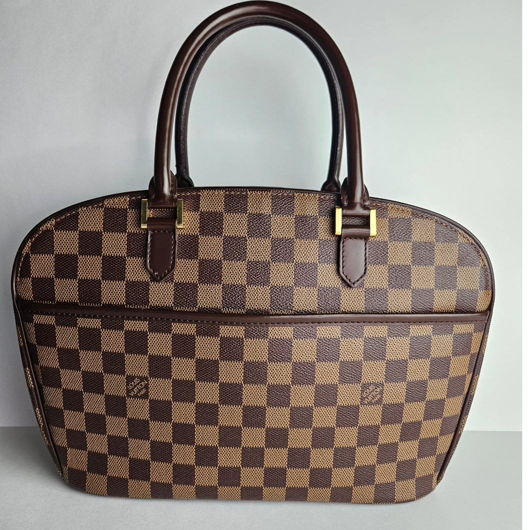 Authentic Damier Ebene Sarria Horizontal