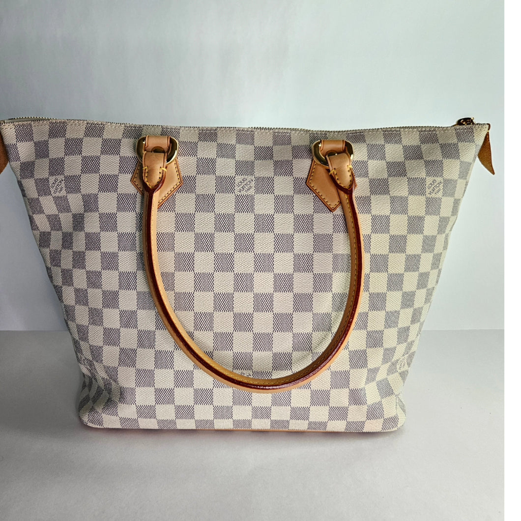 Authentic Damier Azur Saleya MM