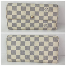 Load image into Gallery viewer, Authentic Damier Azur Sarah Wallet
