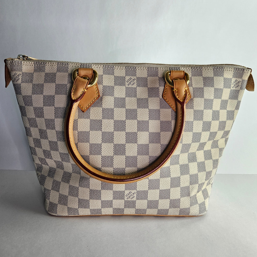 Authentic Damier Azur Saleya PM