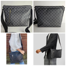 Load image into Gallery viewer, Authentic Damier Graphite Mick PM
