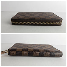 Load image into Gallery viewer, Authentic Damier Ebene Zippy Compact Wallet
