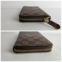 Load image into Gallery viewer, Authentic Damier Ebene Zippy Compact Wallet
