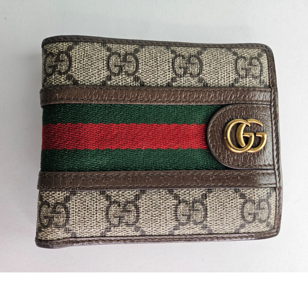 Authentic G G Ophidia  Bifold Wallet