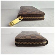 Load image into Gallery viewer, Authentic Damier Ebene Zippy Wallet
