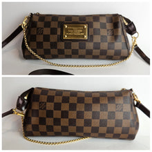 Load image into Gallery viewer, Authentic Damier Ebene Eva Clutch
