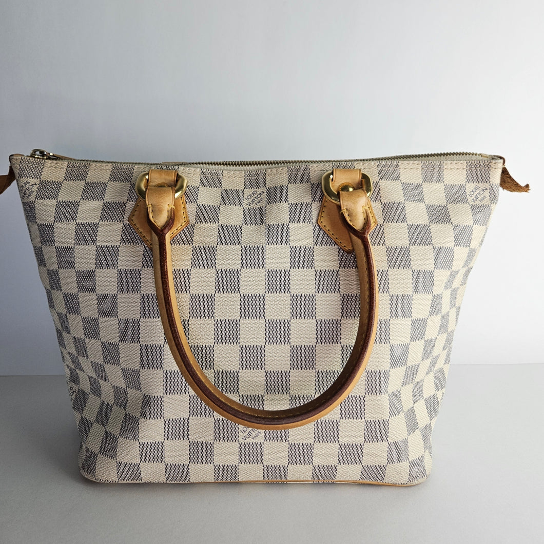 Authentic Damier Azur Saleya PM