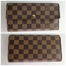 Load image into Gallery viewer, Authentic Damier Ebene Sarah Wallet
