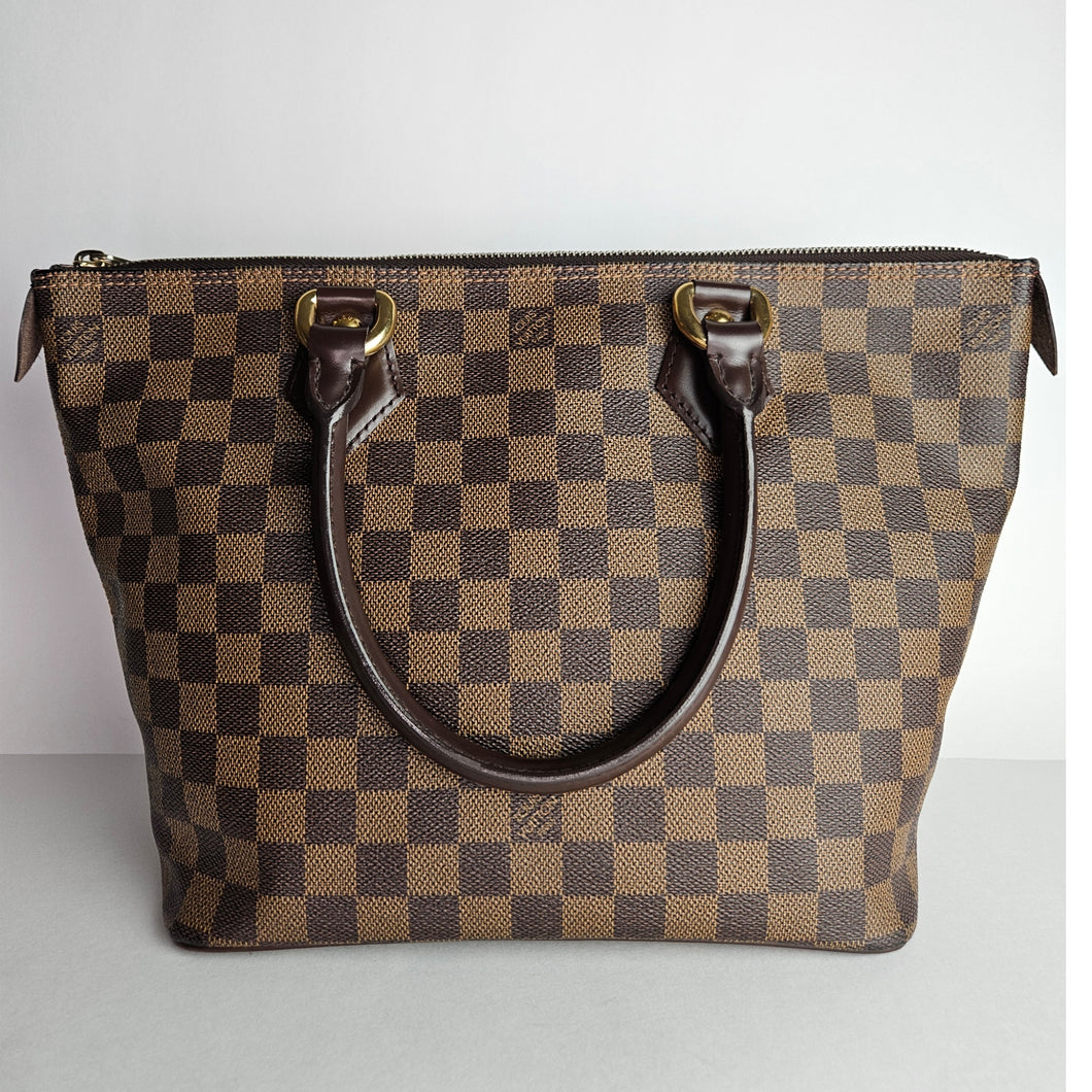 Authentic Damier Ebene Saleya PM