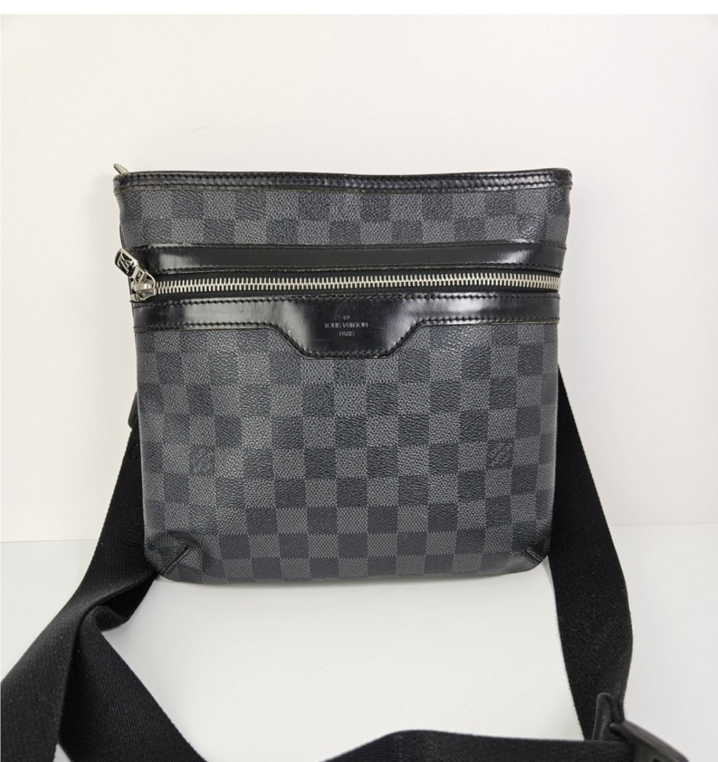 Authentic Damier Graphite Thomas