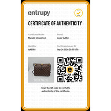 Load image into Gallery viewer, Authentic Damier Ebene Duomo Shoulder Bag
