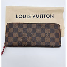 Load image into Gallery viewer, Authentic Damier Ebene Clmence Wallet
