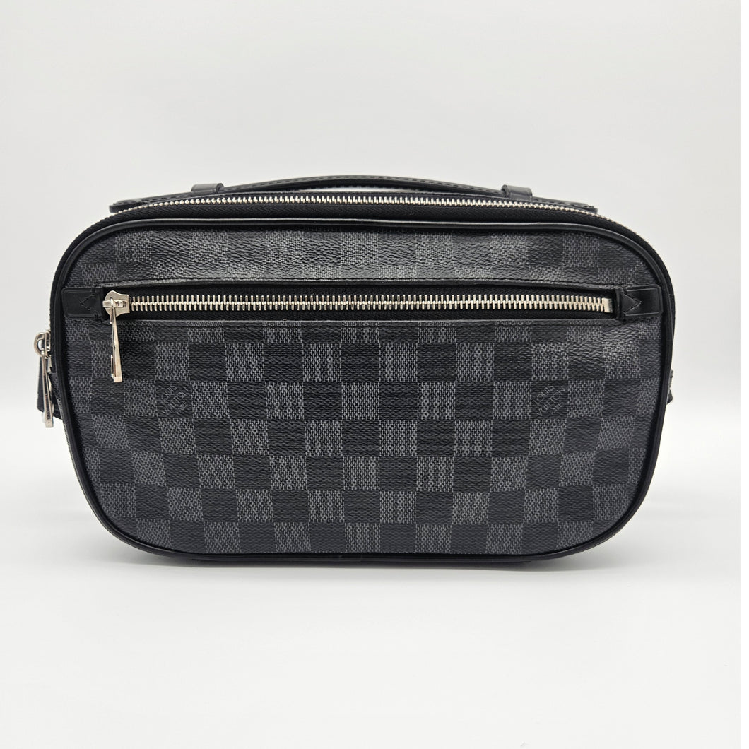 Authentic Damier Graphite Ambler