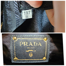 Load image into Gallery viewer, Authentic PradaGathered Black Handbag
