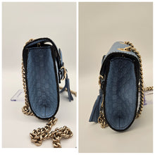 Load image into Gallery viewer, Authentic G G Emily Shoulder Bag Blue
