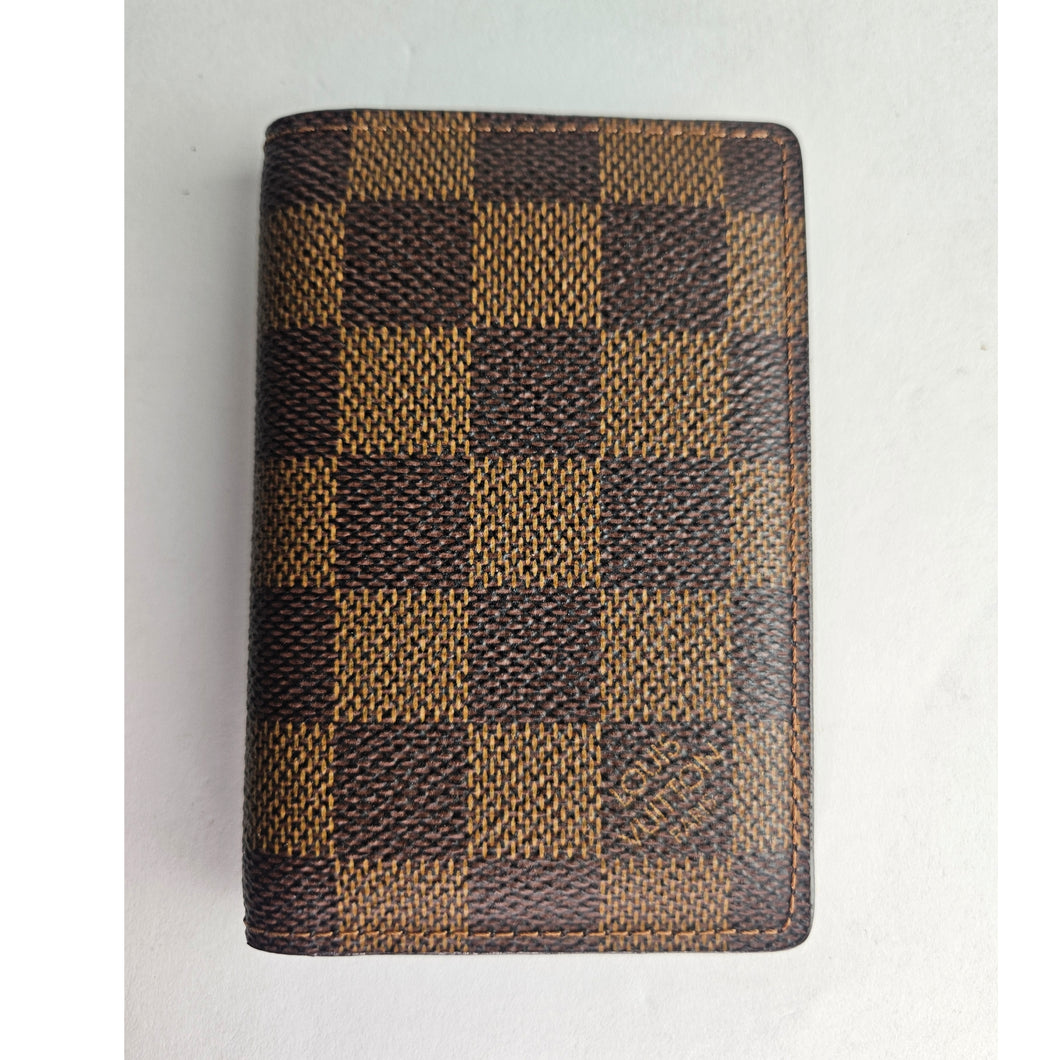 Authentic Damier Ebene Organizer de Poshe