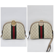Load image into Gallery viewer, Authentic G G Ophidia Shoulder Bag Beige
