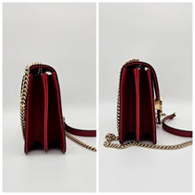 Load image into Gallery viewer, Authentic G G Interlocking G Shoulder Bag Red
